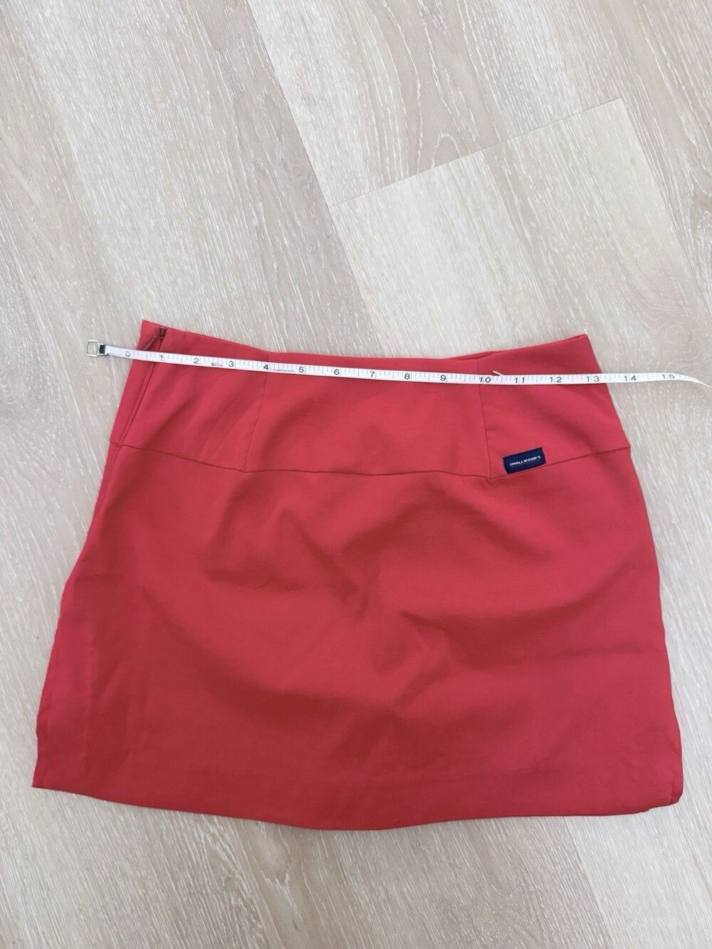 Smallwoods Yachtwear Red Active Skort Shorts Sz 00 Athletic Tennis Golf Yacht - Picture 5 of 9